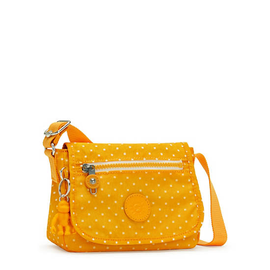 Kipling Sabian Classic Printed Crossbody Mini Veske Gul | NO 1876ZU